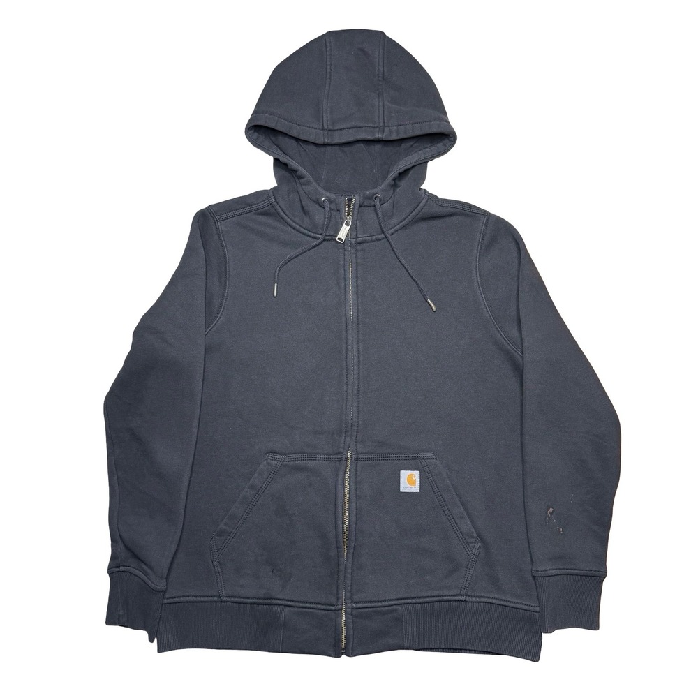 Women's Carhartt zip up jacket black hoody